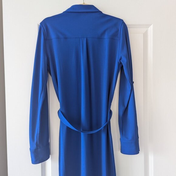 Blue Tommy Hilfiger button down dress - Picture 4 of 4